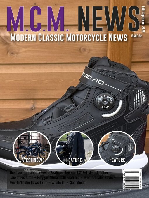 Title details for Modern Classic Motorcycle News by Modern Classic Motorcycle News - Available